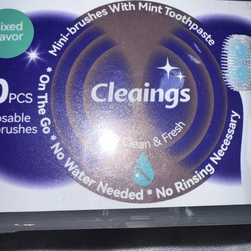 Cleanings Extra‎ Clean & Fresh Disposable toothbrushes 24pcs Mint Flavor